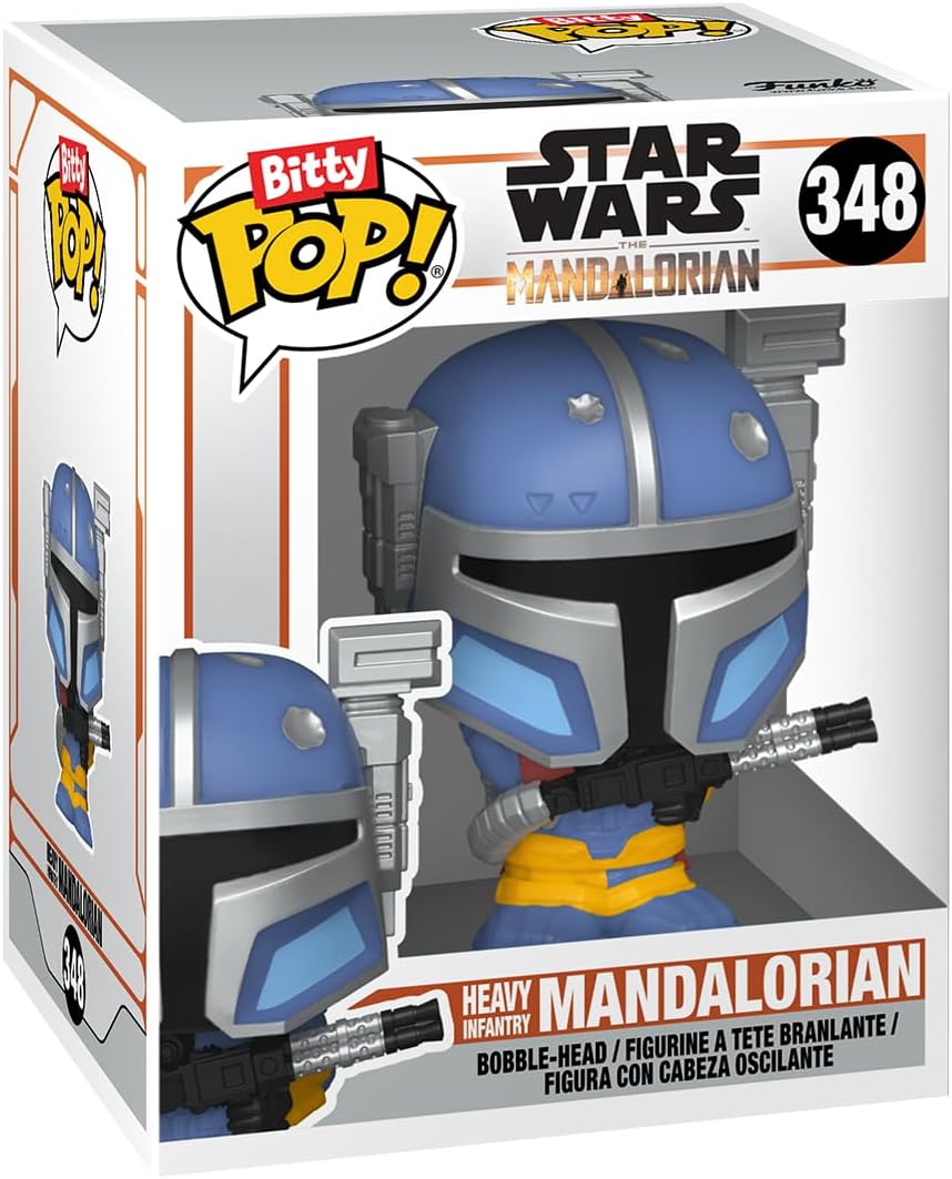 Thumbnail 3 de Funko Bitty POP! 4 Pack: Star Wars - The Mandalorian (Heavy Infantry Mandalorian, The Armorer, Bo-Katan Kryze) – 0,9 pollici