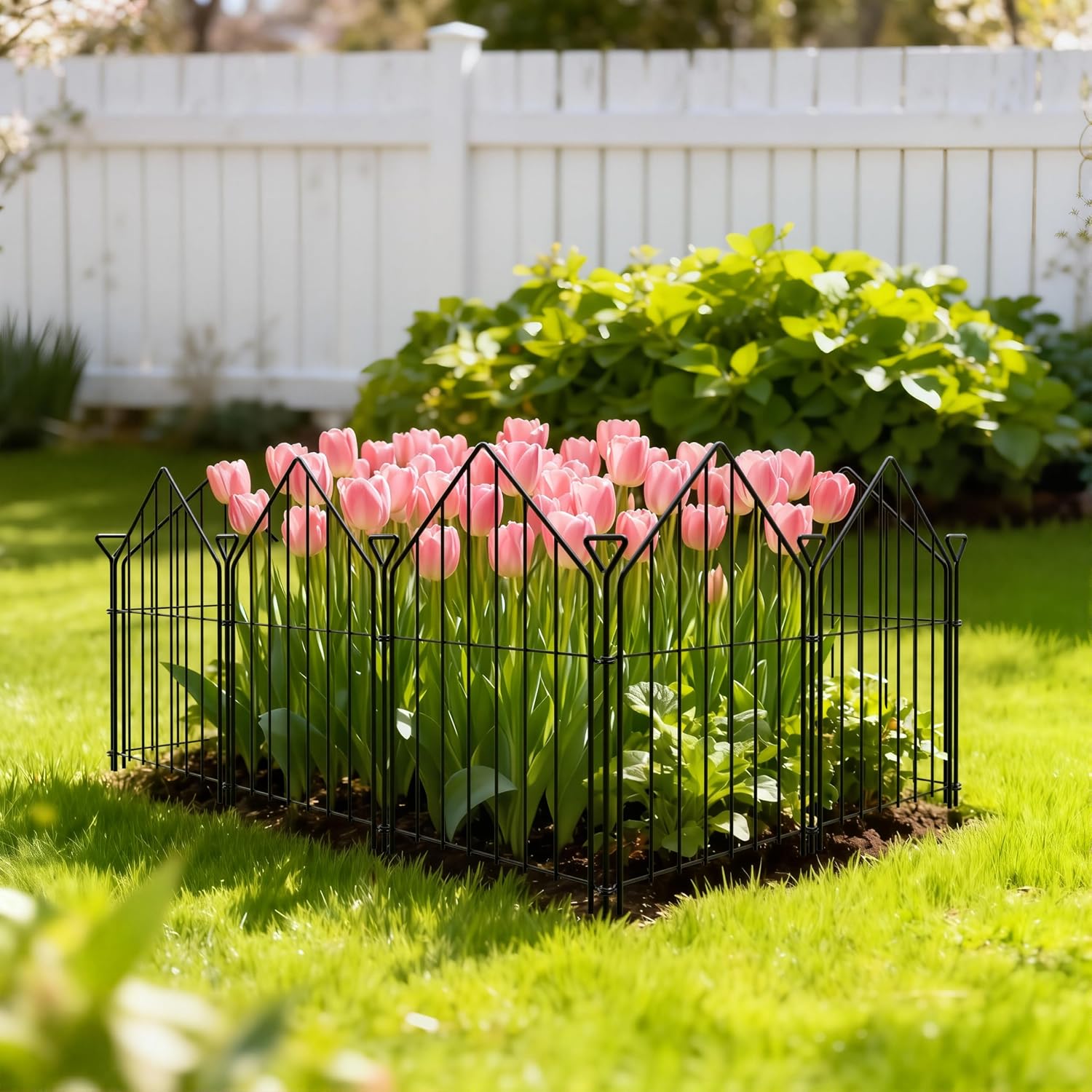 Detalle 2 de Garden Fence Border, 17 in x 10 ft