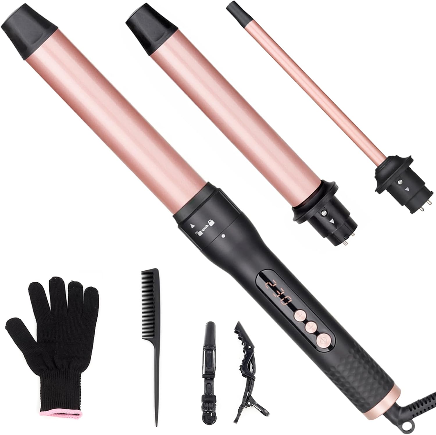 Detalle de UNOBEY 3 in 1 Curling Iron 1.25