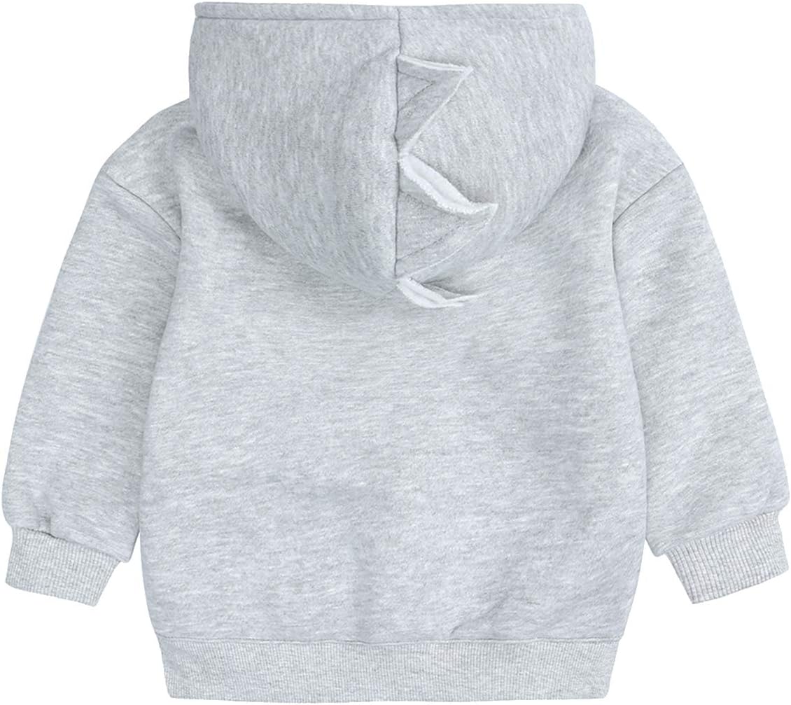 Thumbnail 1 de Famuka unisex toddlers sweatshirt hoodie (solid colours) for baby boys & girls, cotton blend
