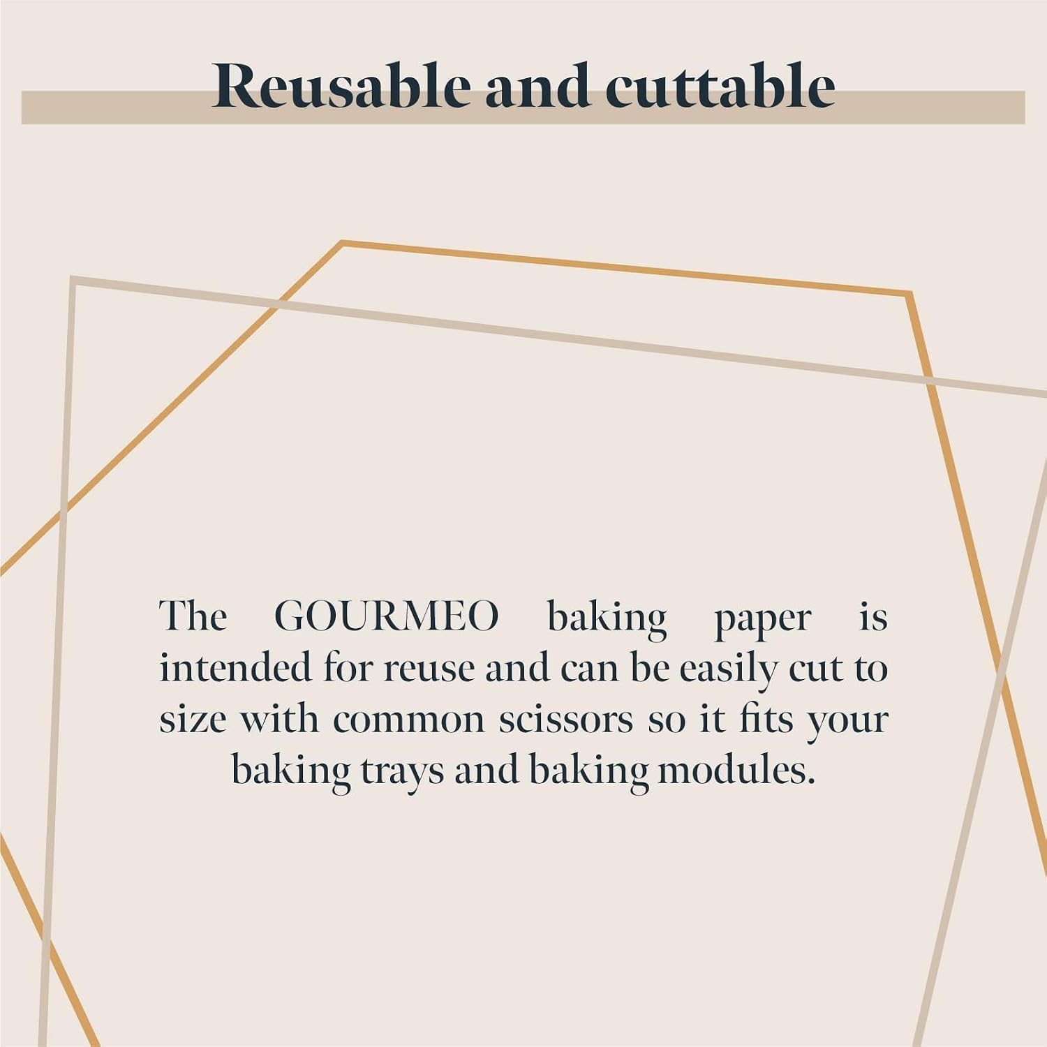 Thumbnail 4 de GOURMEO Reusable Baking Sheet Set of 7 32x46cm š