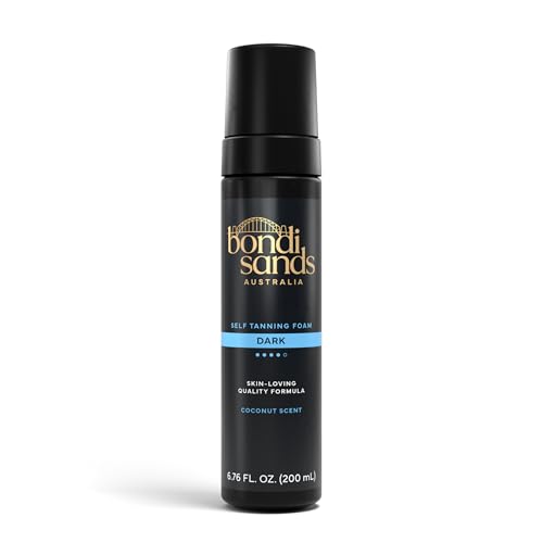Detalle de Bondi Sands Self Tanning Foam, Dark — a lightweight, salon-quality bronze in a mousse