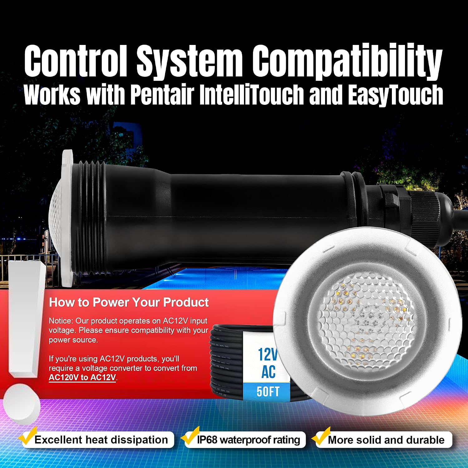 Thumbnail 3 de Jeavle Pool Light 1.5-Inch