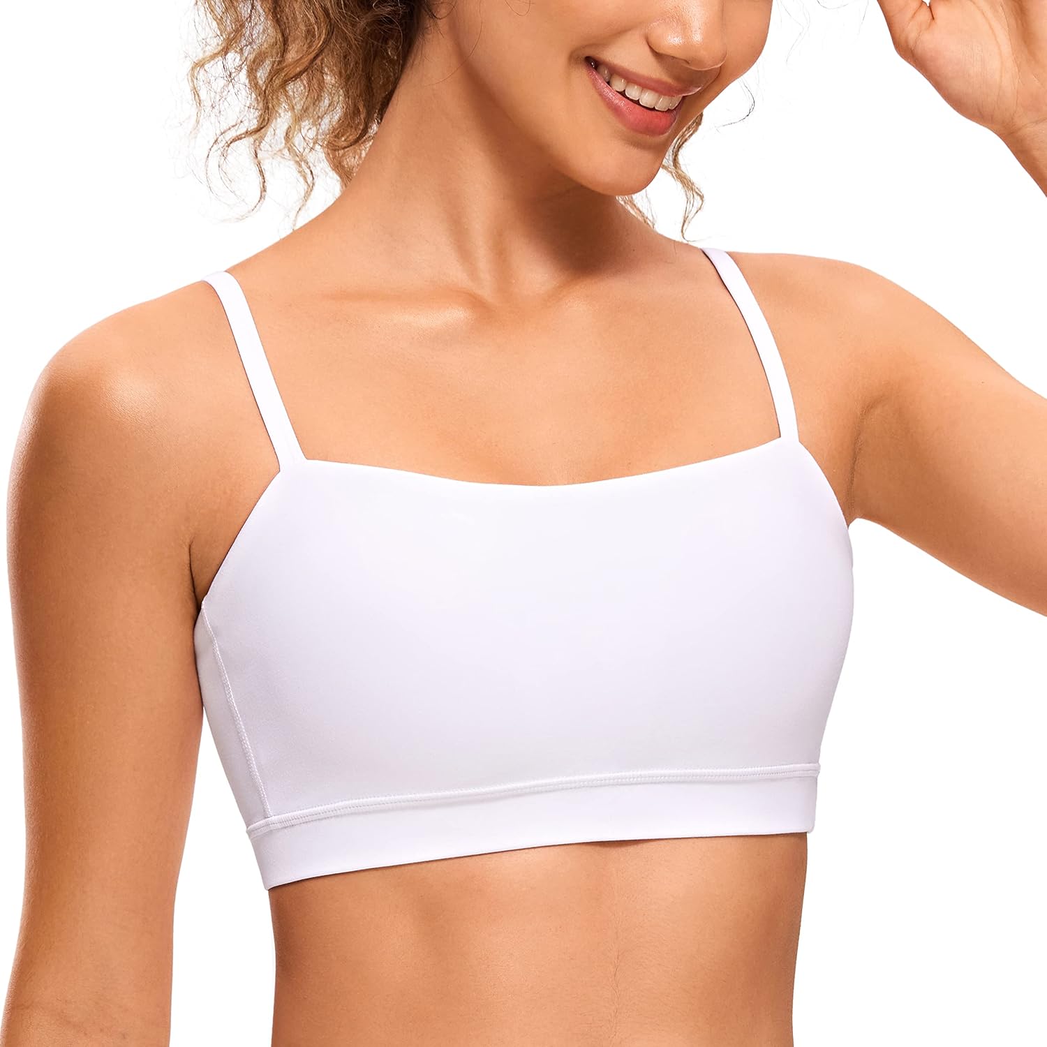 Thumbnail 6 de CRZ YOGA Butterluxe Femmes Brassière de sport sans fil ajustable, bandeau removable padding