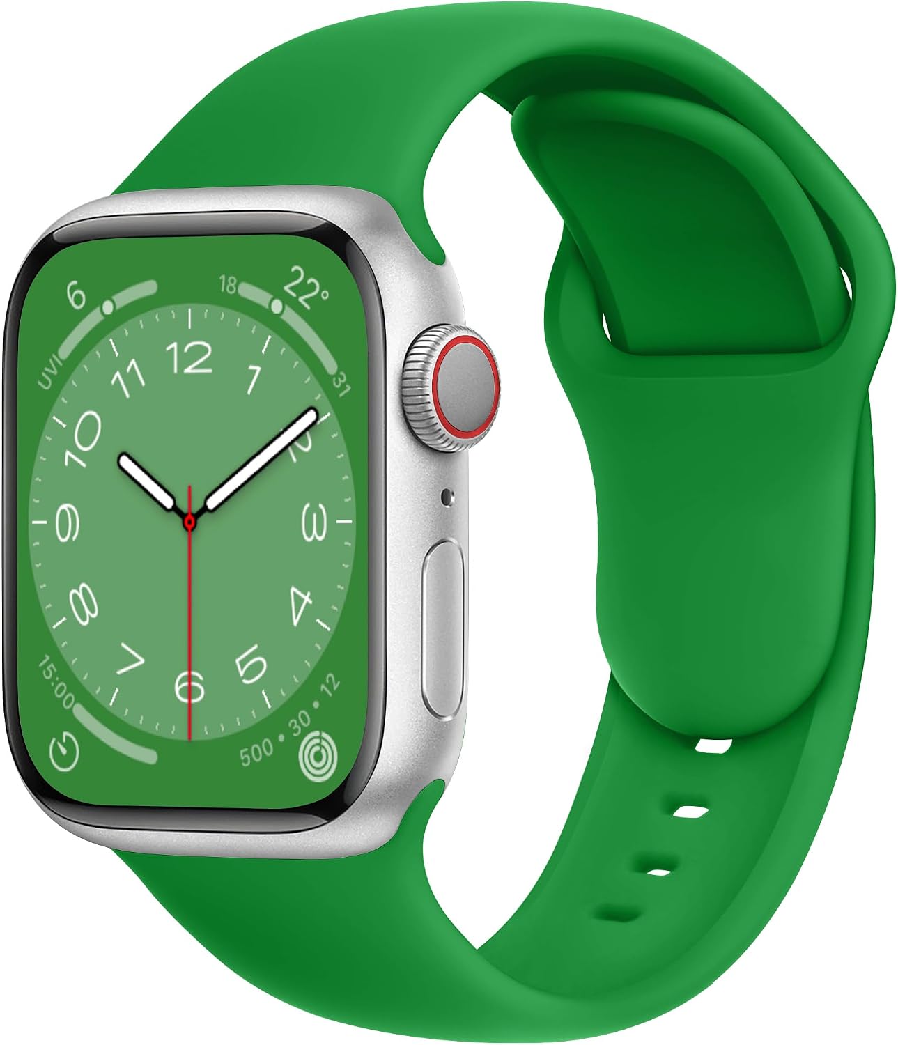Detalle de ELETTRONEO SBC1 Apple Watch silicone strap 175–215mm
