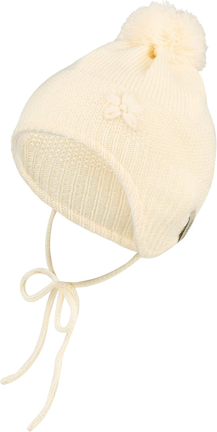 Detalle de Sterntaler Beanie Bommelmütze Mädchen 49 🎀
