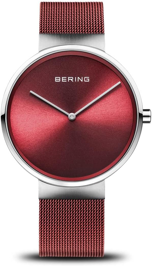 Thumbnail 6 de BERING 14539 Montre Quartz Unisexe 39 mm – Cadran et bracelet bleu, verre saphir, boîtier acier inoxydable