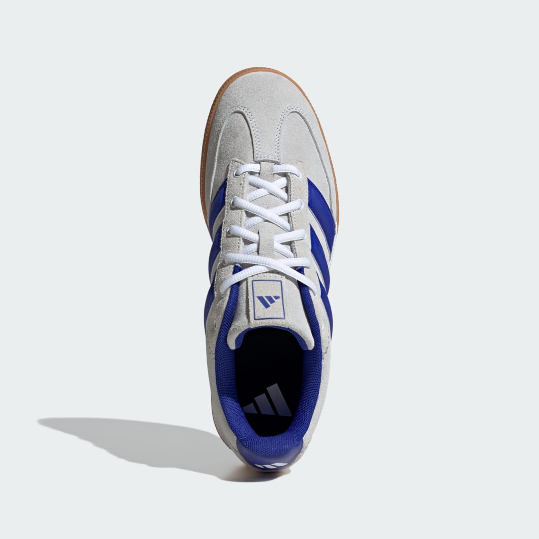 Detalle de Adidas Spezialist Indoor Blanco: zapatilla interior para uso diario