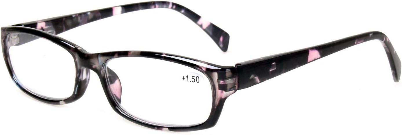 Thumbnail 3 de Kerecsen 5-Pack Reading Glasses for Women with Spring Hinges and Patterned Frames