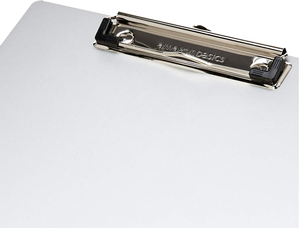 Detalle de Amazon Basics Aluminum Clipboard, Letter Size, 2-Pack