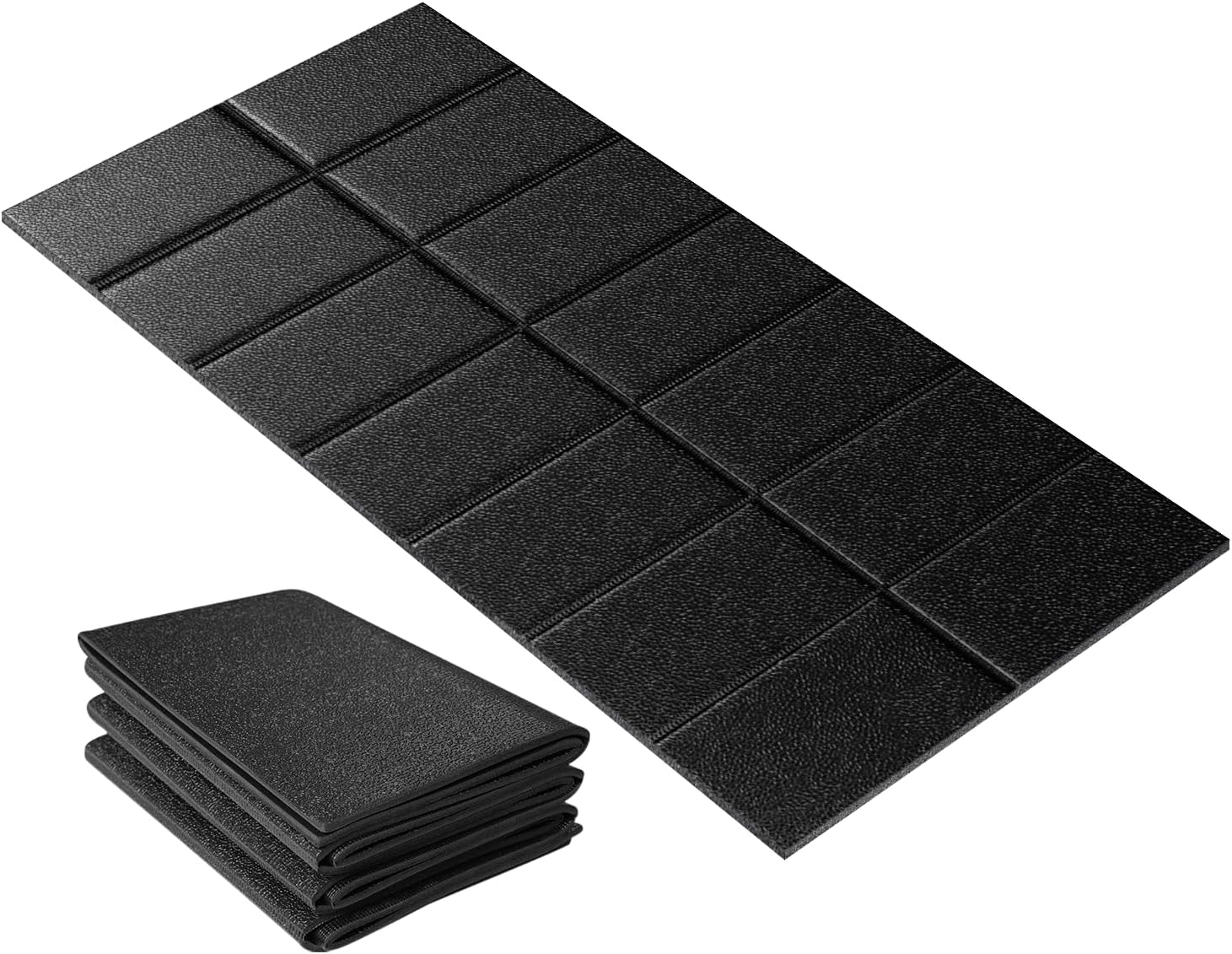 Detalle de Stepwaver Walking Pad Mat, Foldable PVC Treadmill Mat, 55 x 23.6 Inches