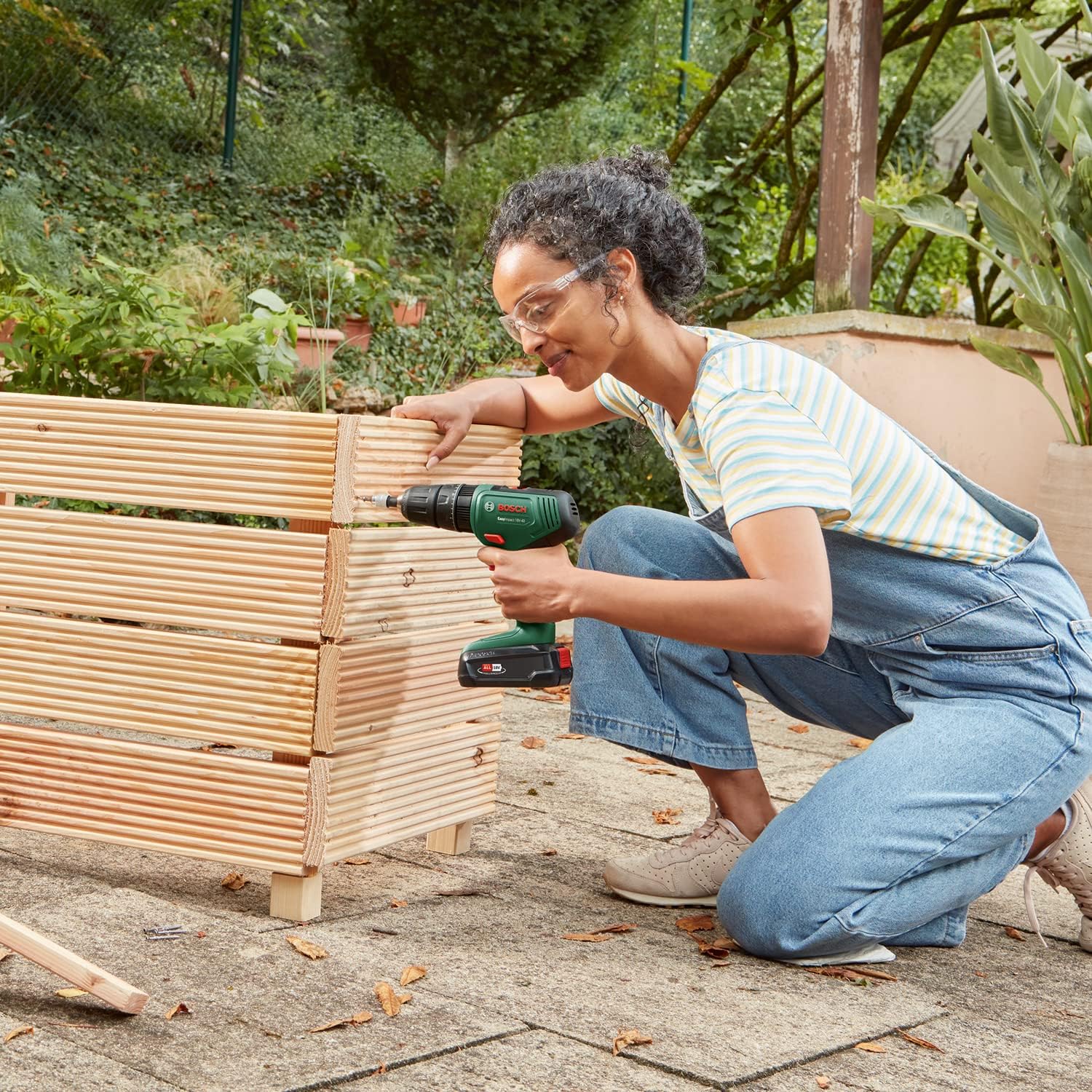 Thumbnail 4 de Bosch EasyImpact 18V-40 perceuse-visseuse à percussion sans fil (Easy) – avec batterie 2,0 Ah, kit fixation 173 pièces