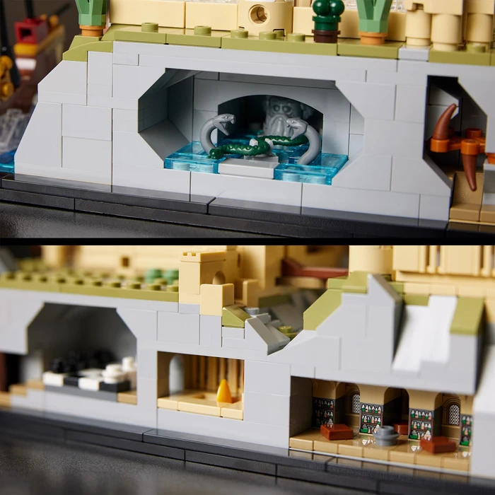 Detalle de LEGO Harry Potter Schloss Hogwarts mit Schlossgelände 76419 – komplexes Bauprojekt für Fans