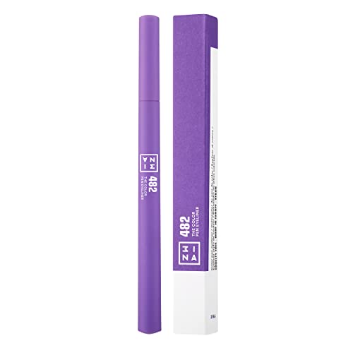 Thumbnail 6 de 3INA The Color Pen Eyeliner 482, eyeliner violet, 10h