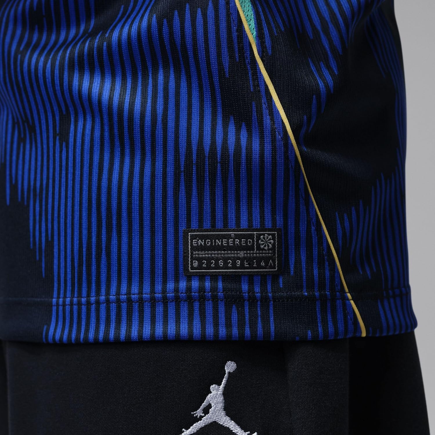 Detalle 2 de Nike Jordan Brasil 2026 – dziecięca replika koszulki wyjazdowej Dri-FIT