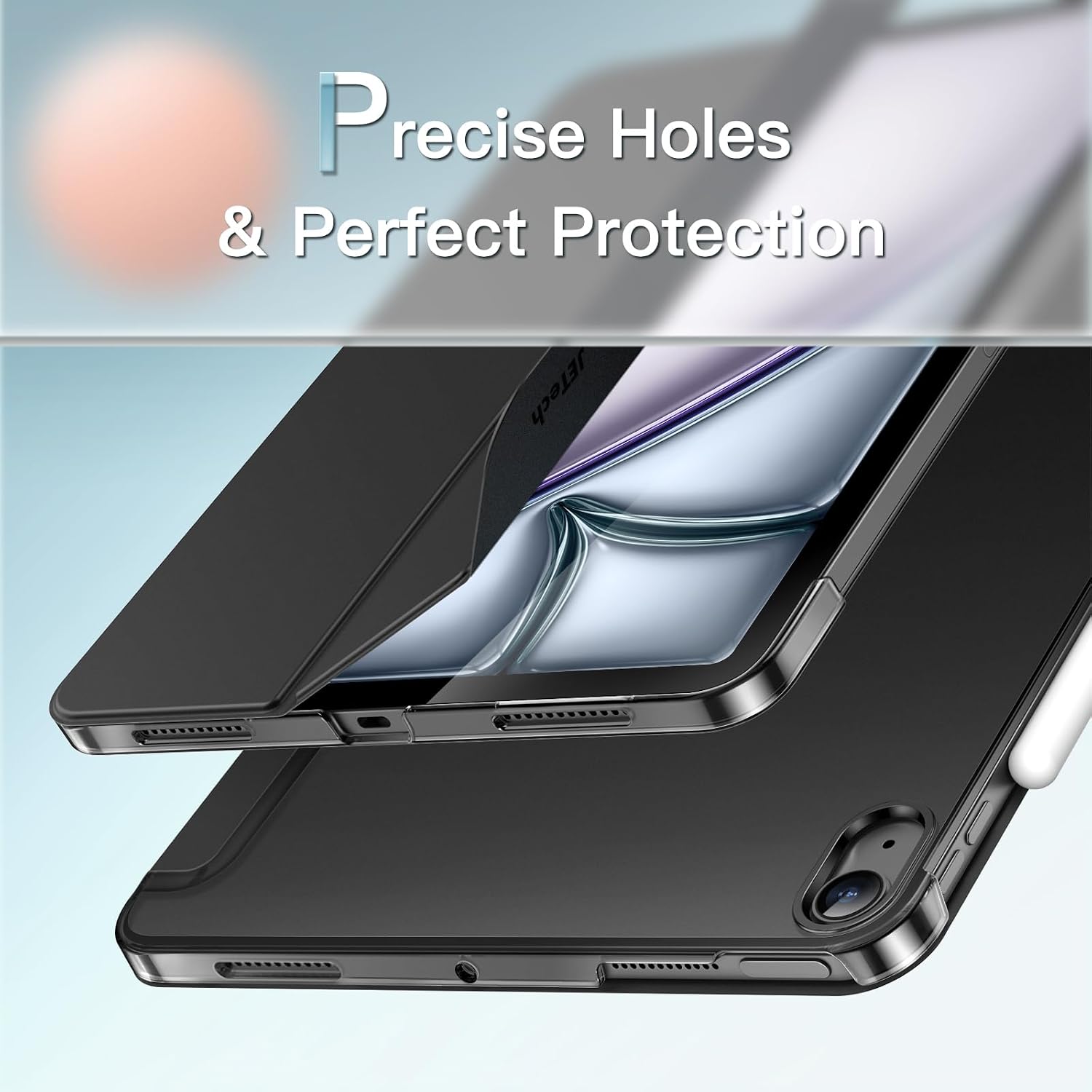 Detalle de JETech iPad Air 13‑inch Slim Case with Stand