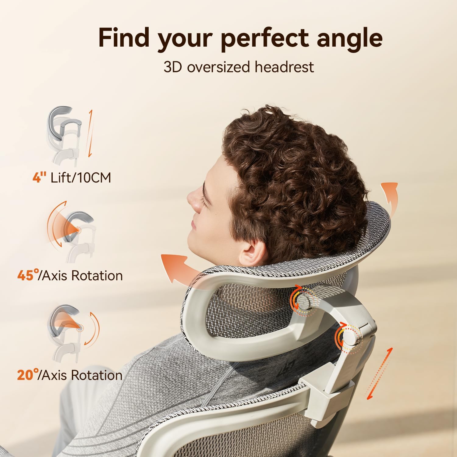 Detalle 2 de SIHOO Ergonomic Office Chair B100 PRO