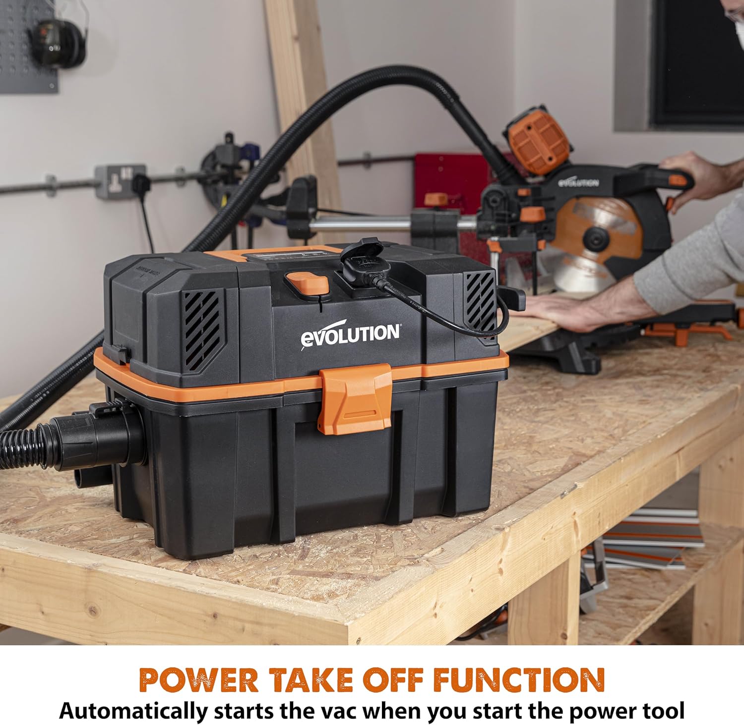 Thumbnail 4 de Evolution R15VAC wet dry vacuum 80 dB