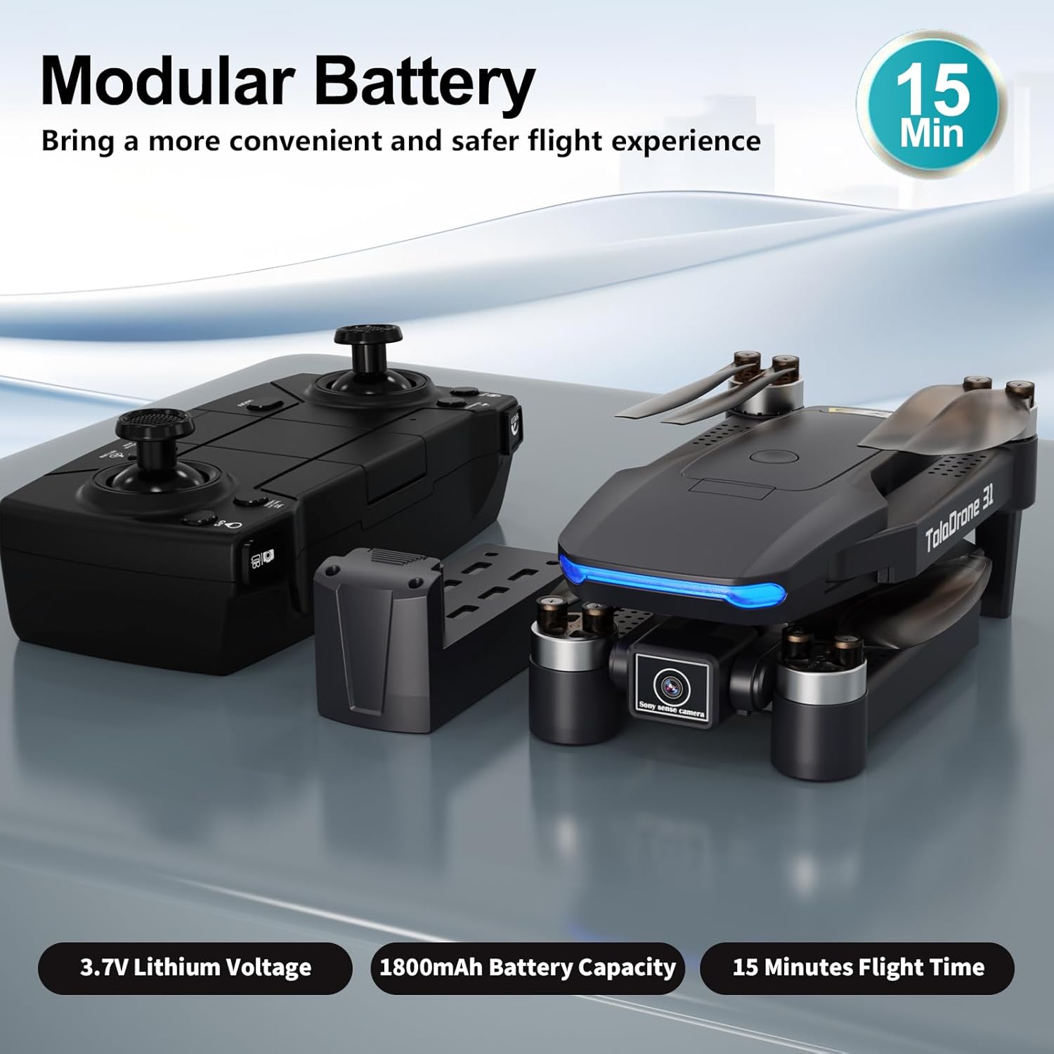 Thumbnail 6 de Toladrone TD31GPS Caméra 4K UHD