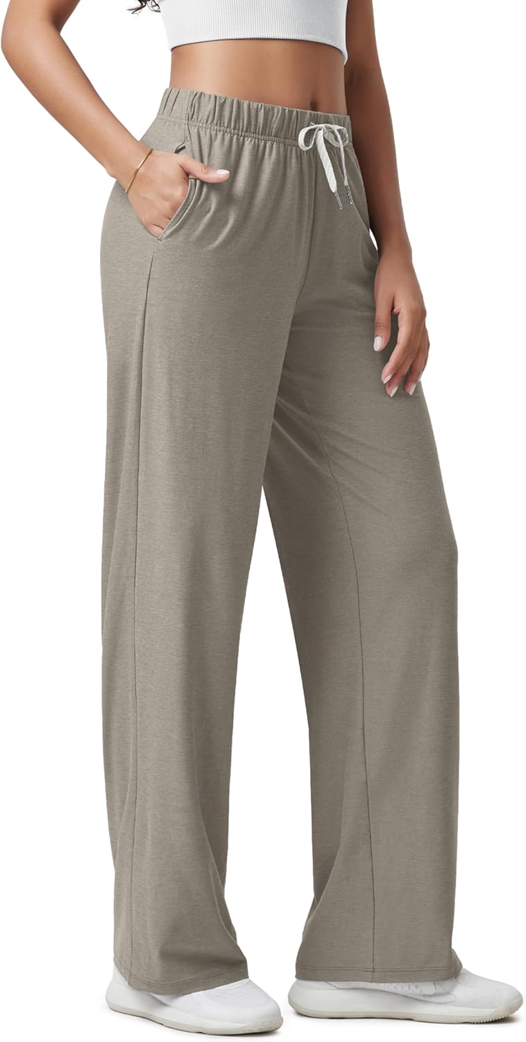 Thumbnail 6 de ODODOS Women’s Straight Leg Pants with odSTRATUM Tech Ultra Soft Relaxed Lounge Fit