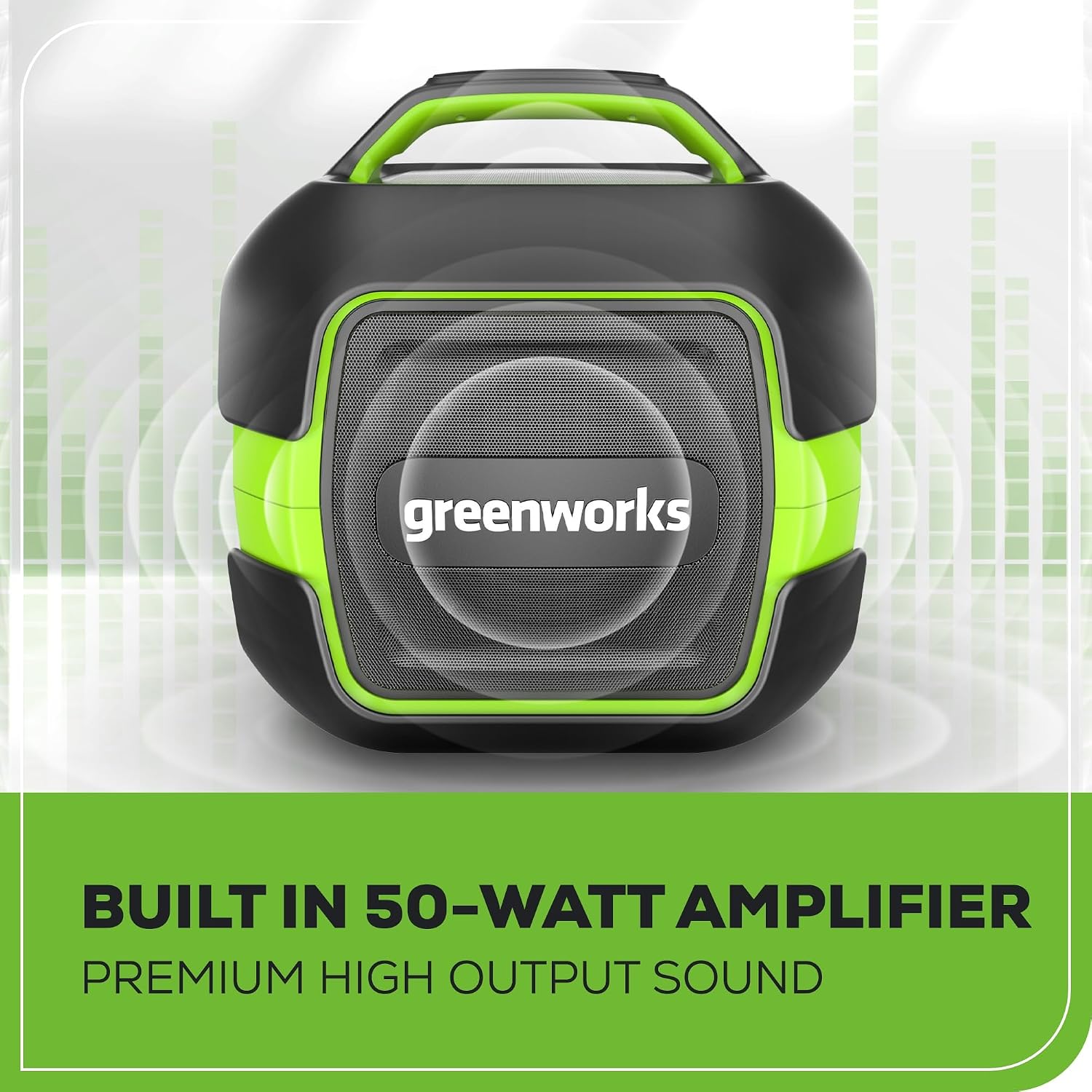 Detalle de Greenworks 24V Bluetooth Speaker