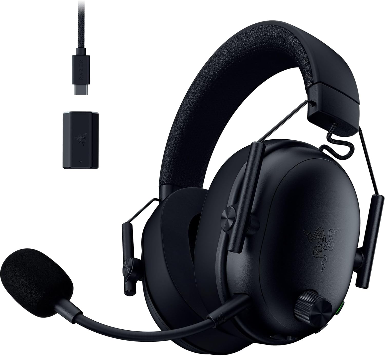 Detalle de Razer BlackShark V3 – Kabelloses E-Sport-Headset für präzisen Sound am PC/Mac