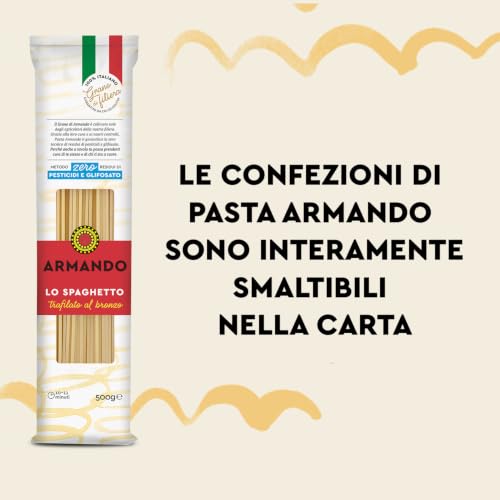 Thumbnail 6 de ARMANDO Il Fusillo, Pasta di Semola di Grano Duro 12x500g: tradizione meridionale e sapore autentico