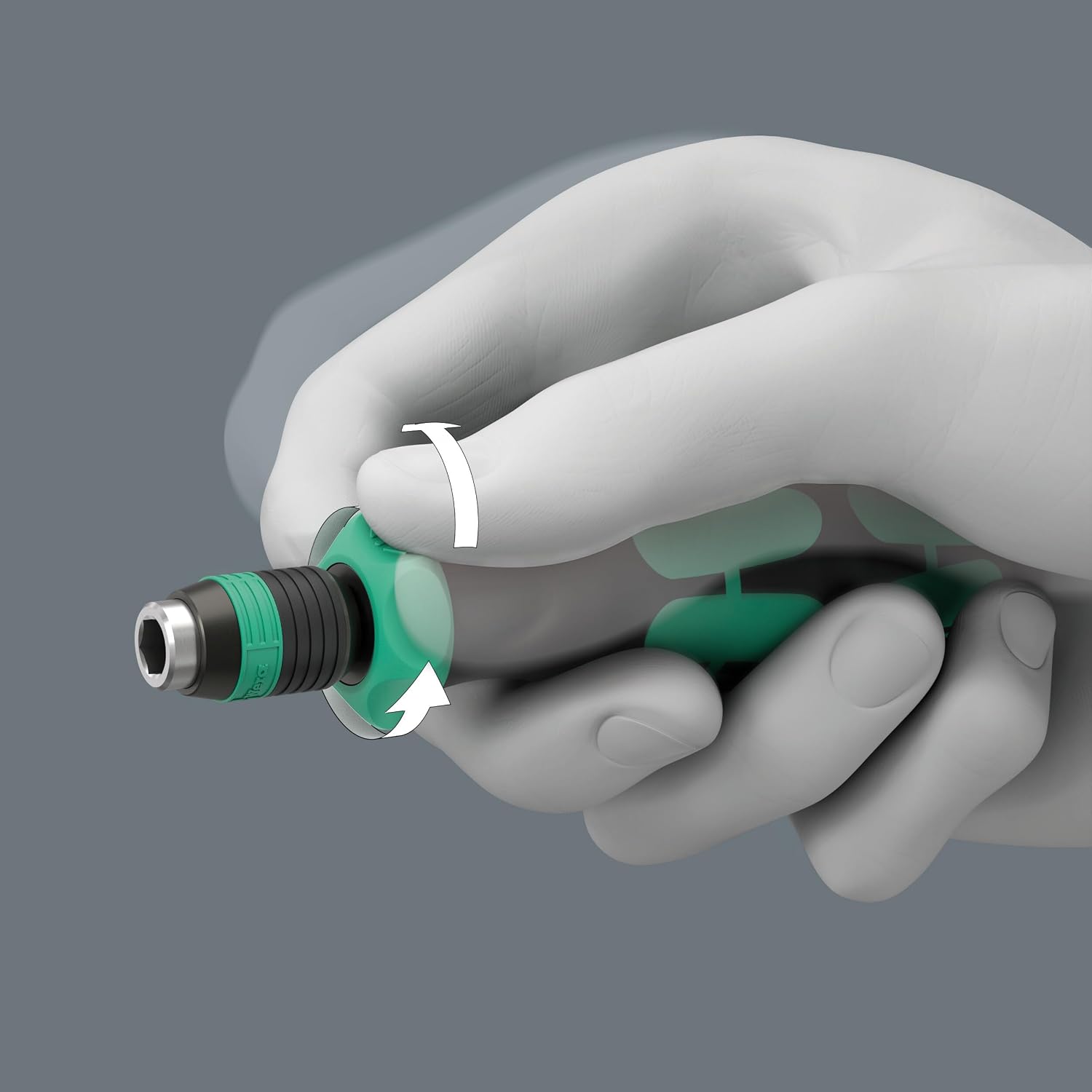 Thumbnail 2 de 838 RA-R M Bits-Handhalter with Ratchet, Rapidaptor quick-release chuck (1/4" external hex) – bit holder