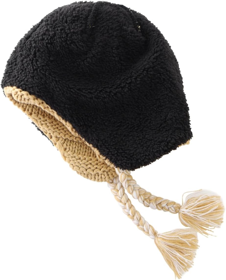 Thumbnail 2 de Magracy Toddler Earflap Beanie with Sherpa Lining – Knit Hat for Boys and Girls (1–3 years / 3–8 years)