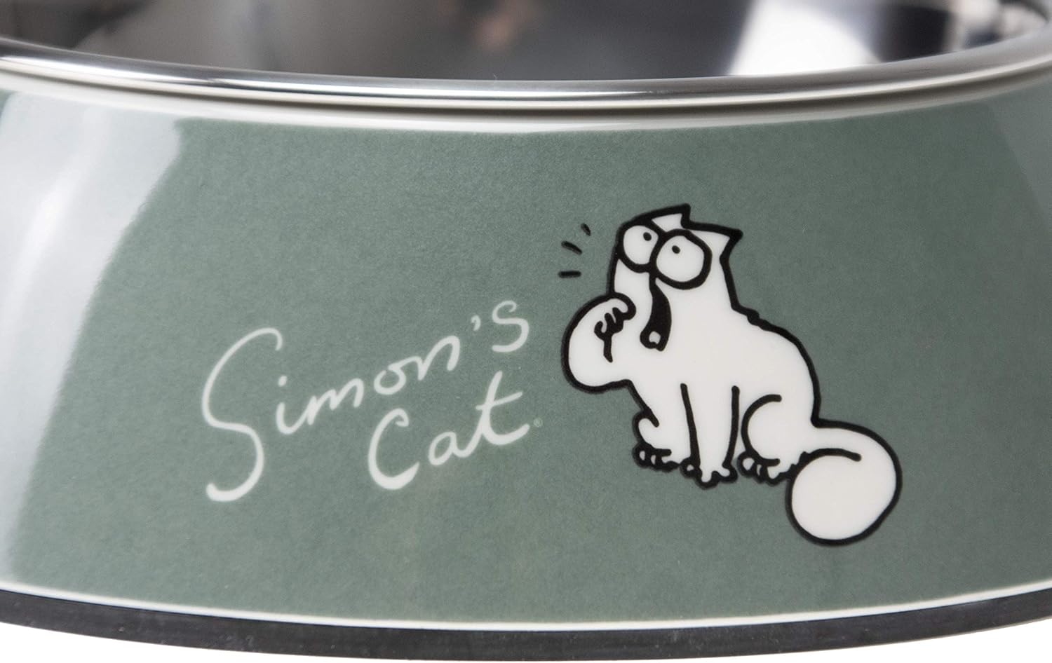 Thumbnail 1 de Simons Cat Napf (Katzennapf) aus Kunststoff, grün, 160 ml, 14 cm Ø