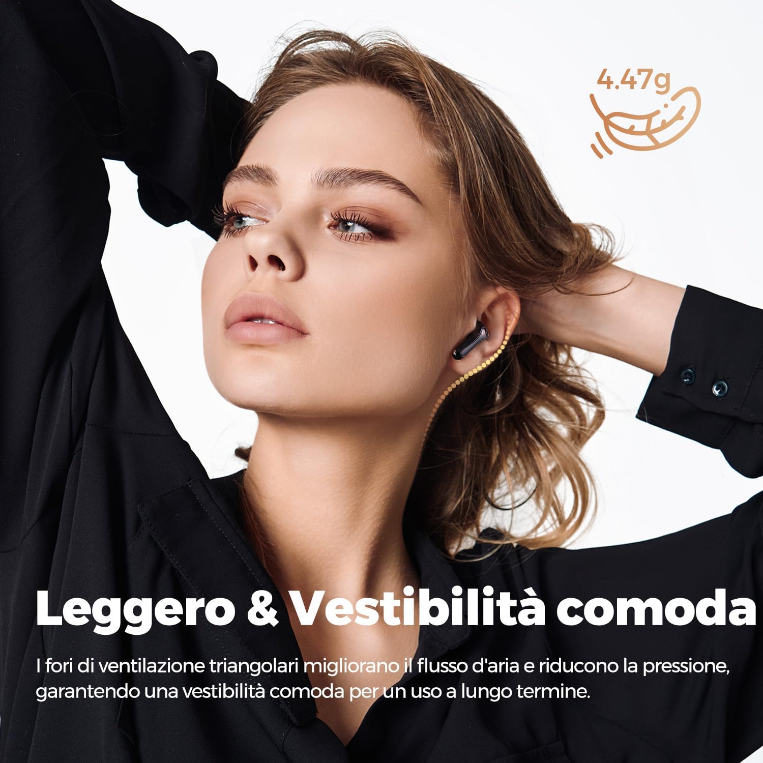 Thumbnail 6 de SoundPEATS Air5 Lite cuffie Bluetooth 5.4