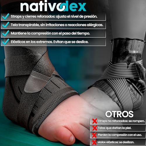 Thumbnail 3 de NativoDex Tobillera para Esguince, Estabilizadora y Deportiva