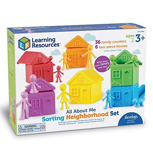 Thumbnail 7 de Learning Resources Mi Vecindario de Clasificación — 6 casitas y 36 figuras 🧩