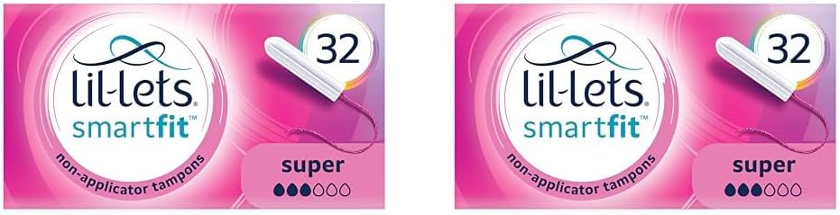 Detalle 2 de Lil-Lets Non-Applicator Regular Tampons, 32 Count – SmartFit, Plant-Based Core