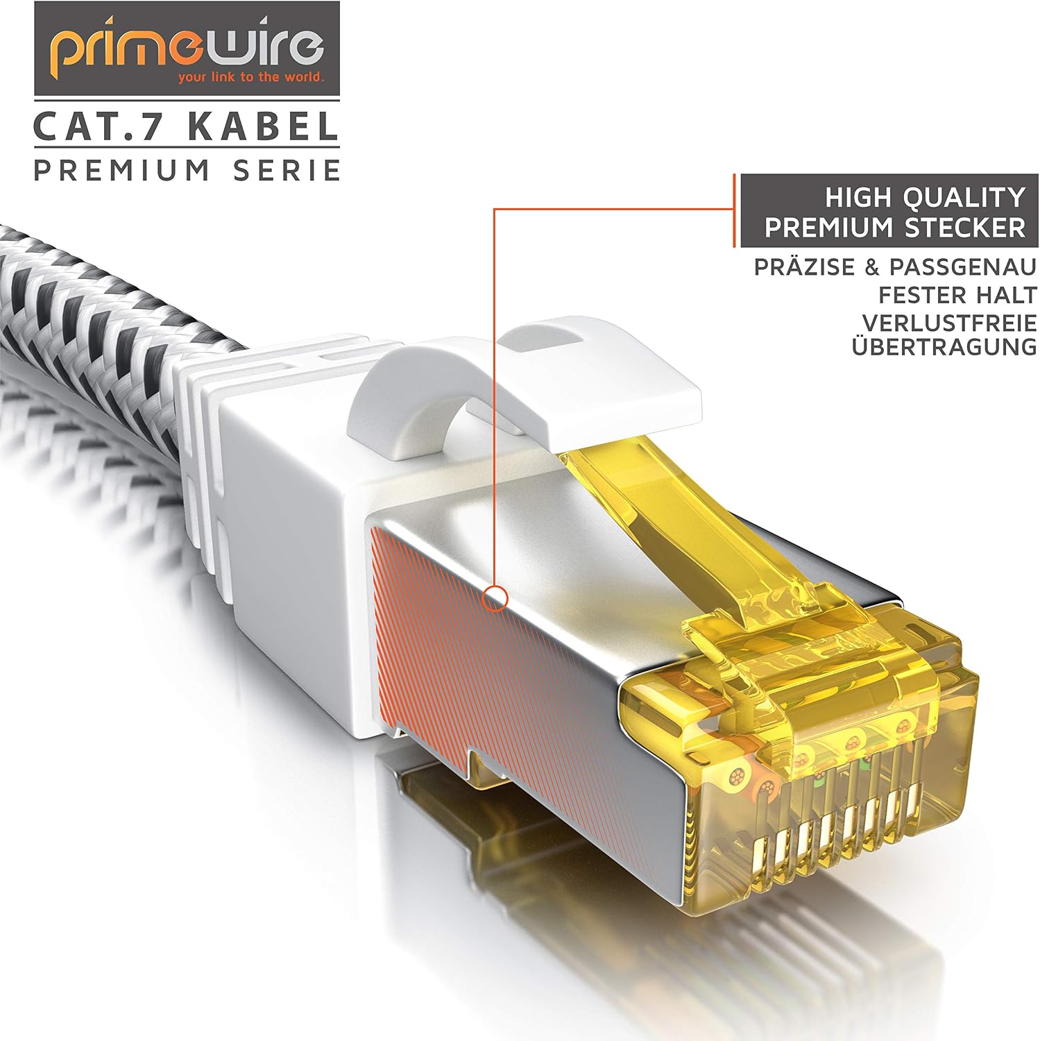 Detalle de CSL 3m Cat 7 Netzwerkkabel 10000 Mbit/s