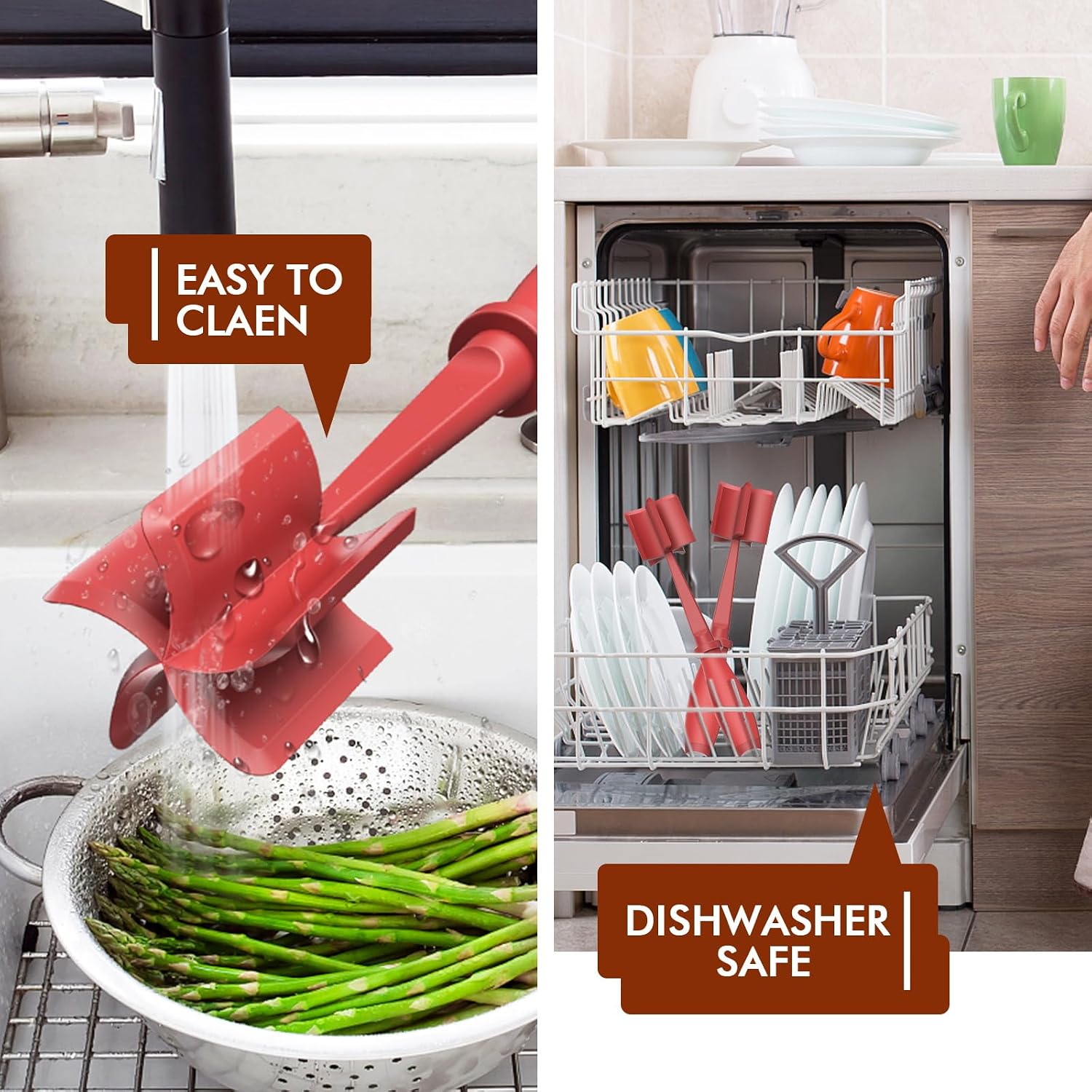 Thumbnail 5 de Meat Chopper Utensil in Red