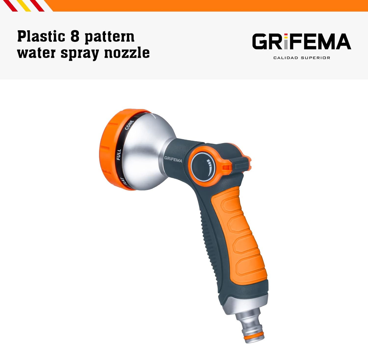 Thumbnail 5 de GRIFEMA GE1303 pistolet arrosage 8 modes