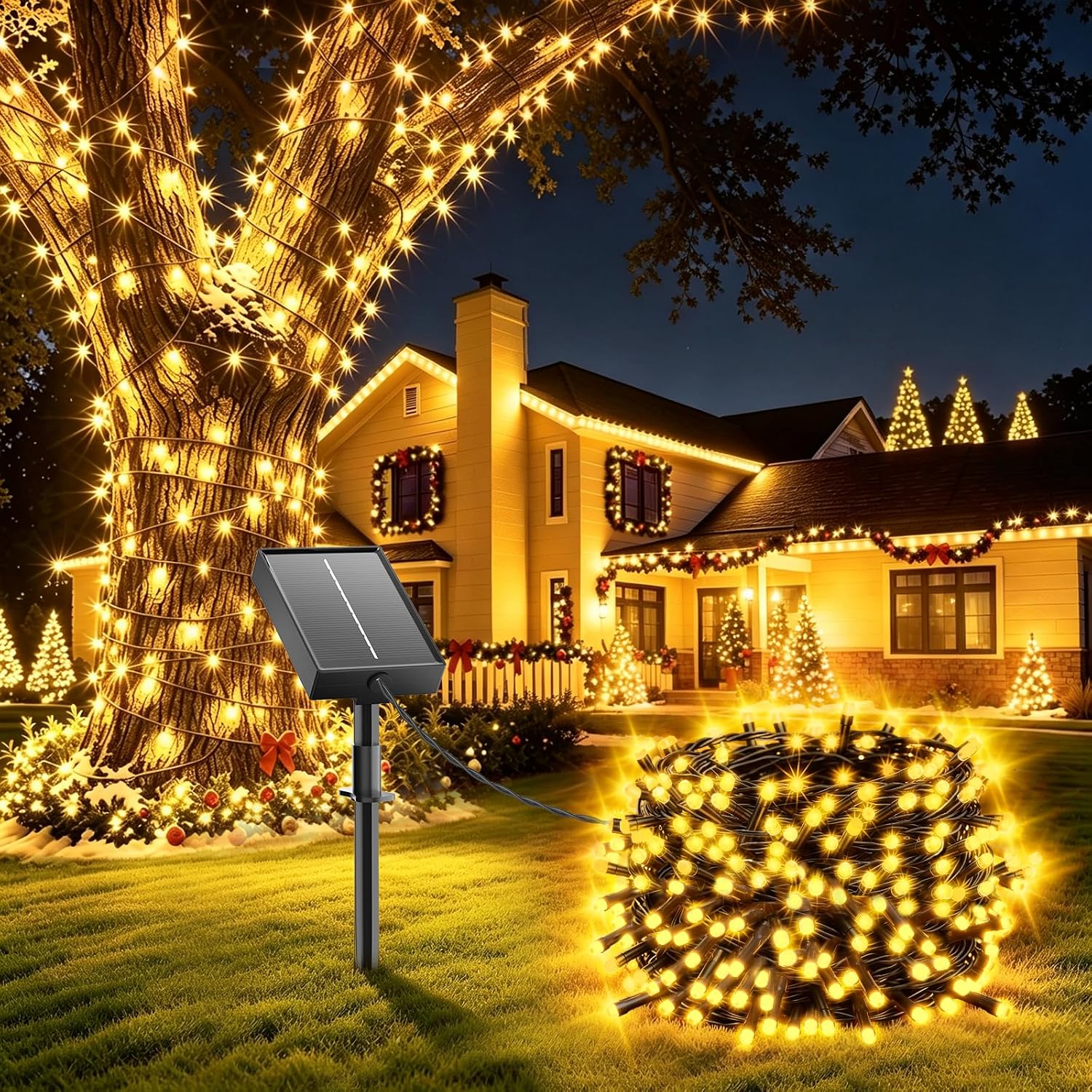 Thumbnail 6 de Giliwosy Catena Luminosa Solare 22 m con 200 LED – Interni ed Esterni