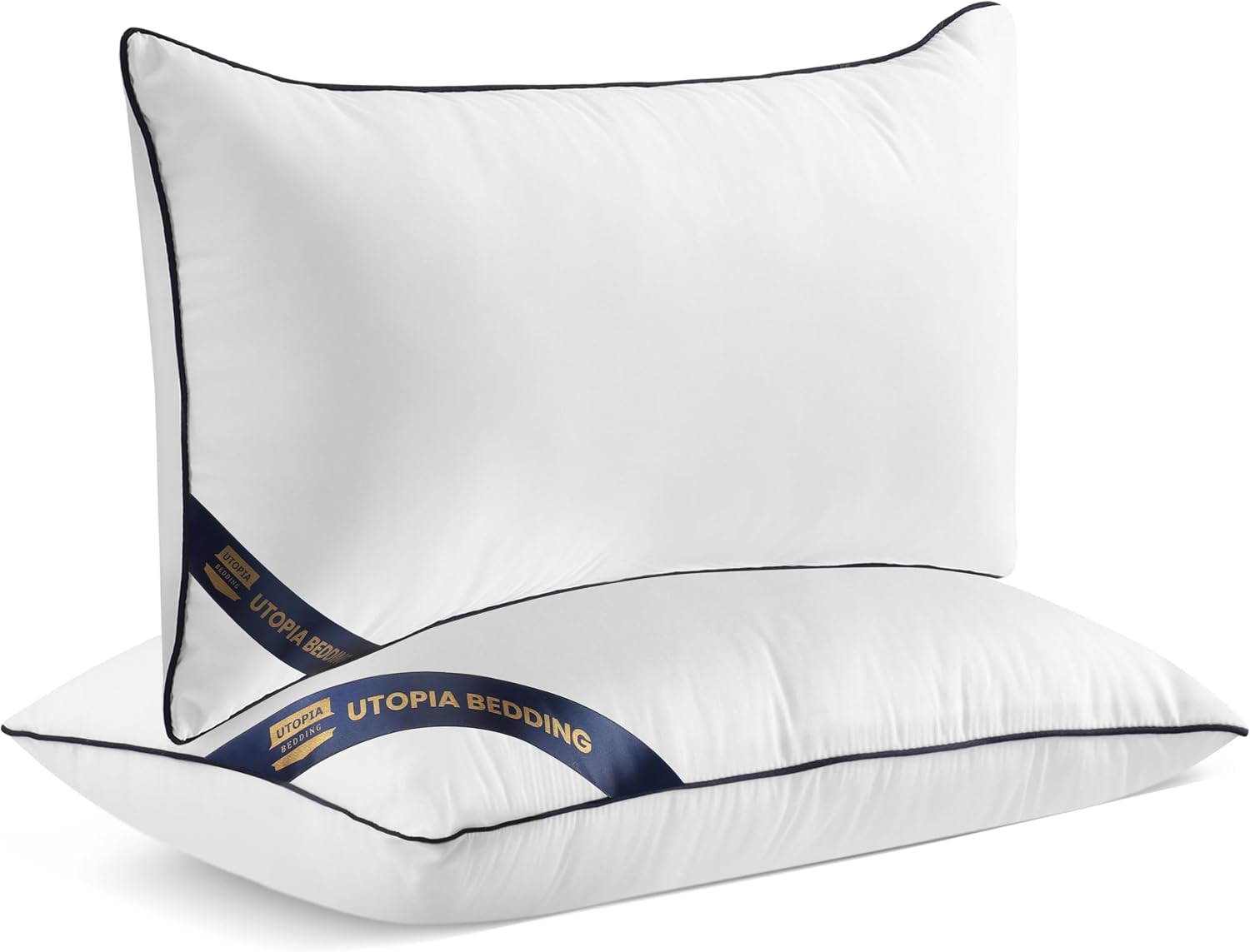 Detalle 1 de Utopia Bedding Kissen 30x50 cm 2er Set Weiß