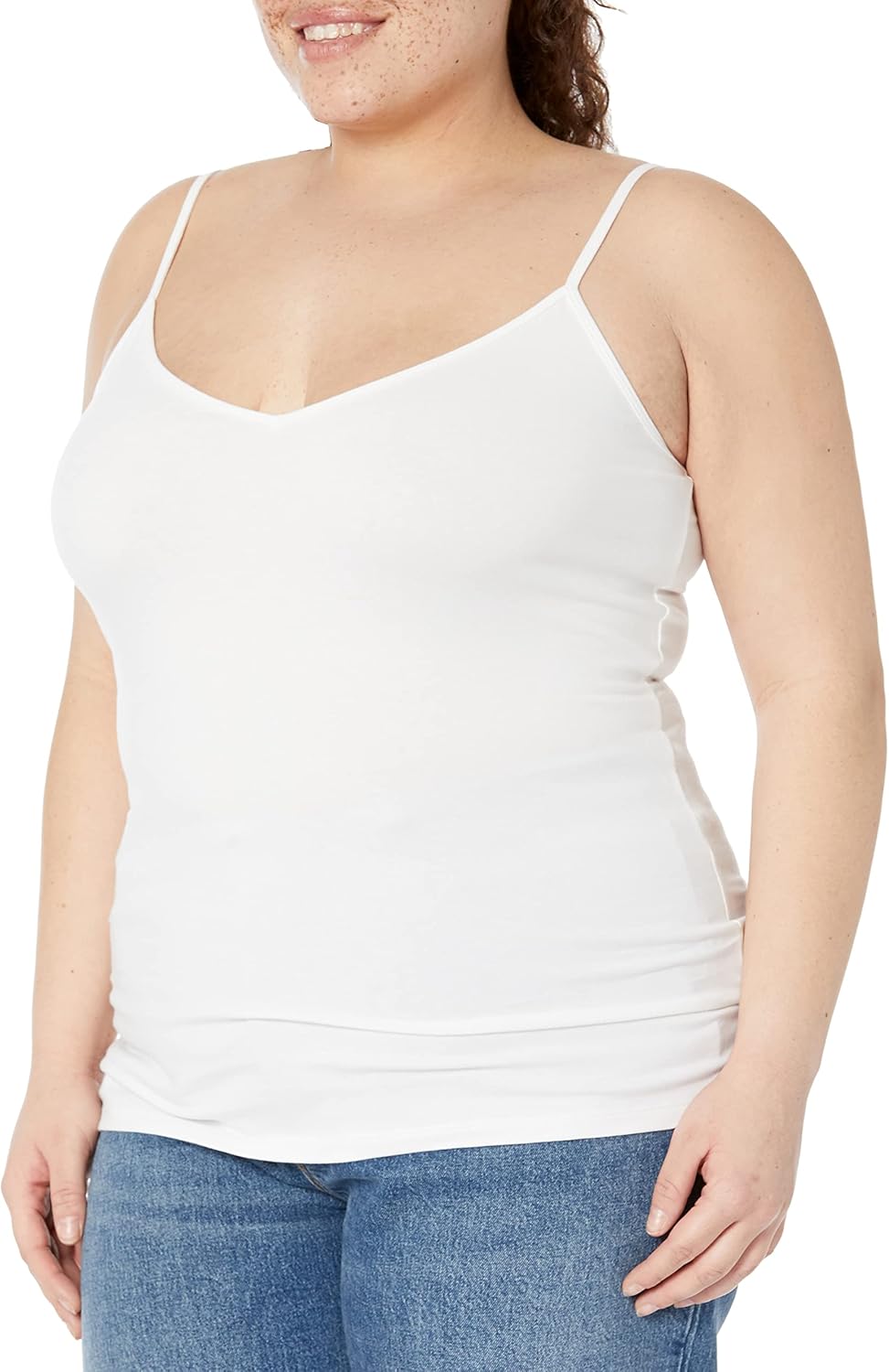 Thumbnail 5 de Amazon Essentials Women's Knitted V-Neck Layering Cami (Plus Size) Pack of 4