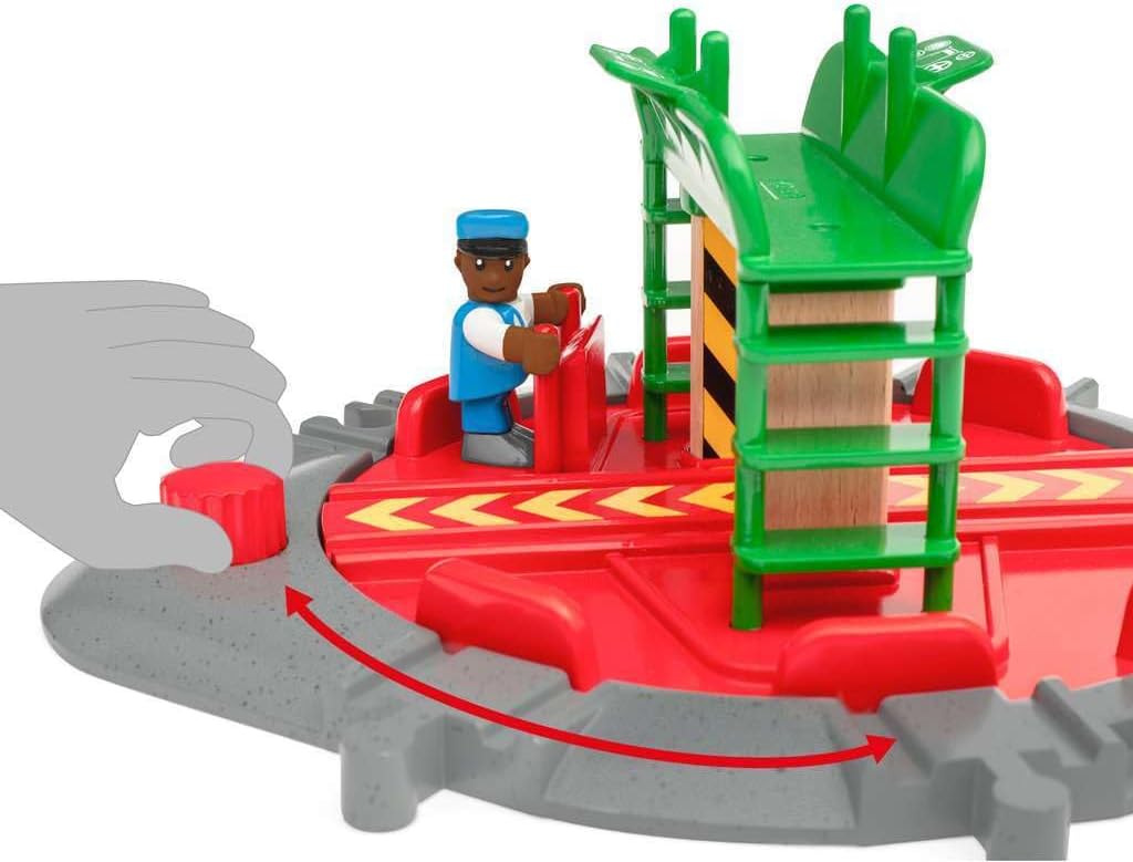 Thumbnail 6 de Brio World 33476 Plaque tournante et personnage pour circuit de train en bois (dès 3 ans)