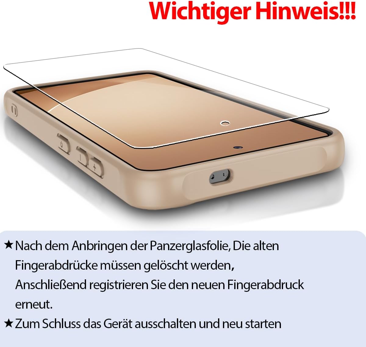 Detalle de Dizn Hülle für Samsung Galaxy S26 Ultra – Schutzcase mit 2 Glasfolien, Objektivschutz und MagSafe-Kompatibilität