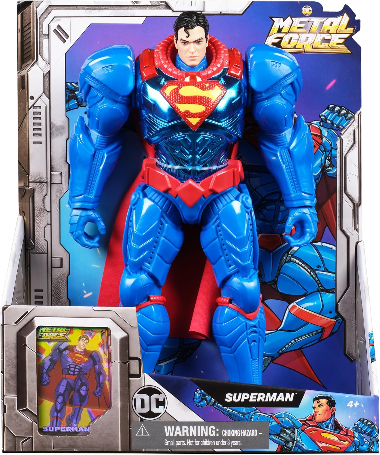 Thumbnail 1 de DC Metal Force Superman Figurine 30 cm
