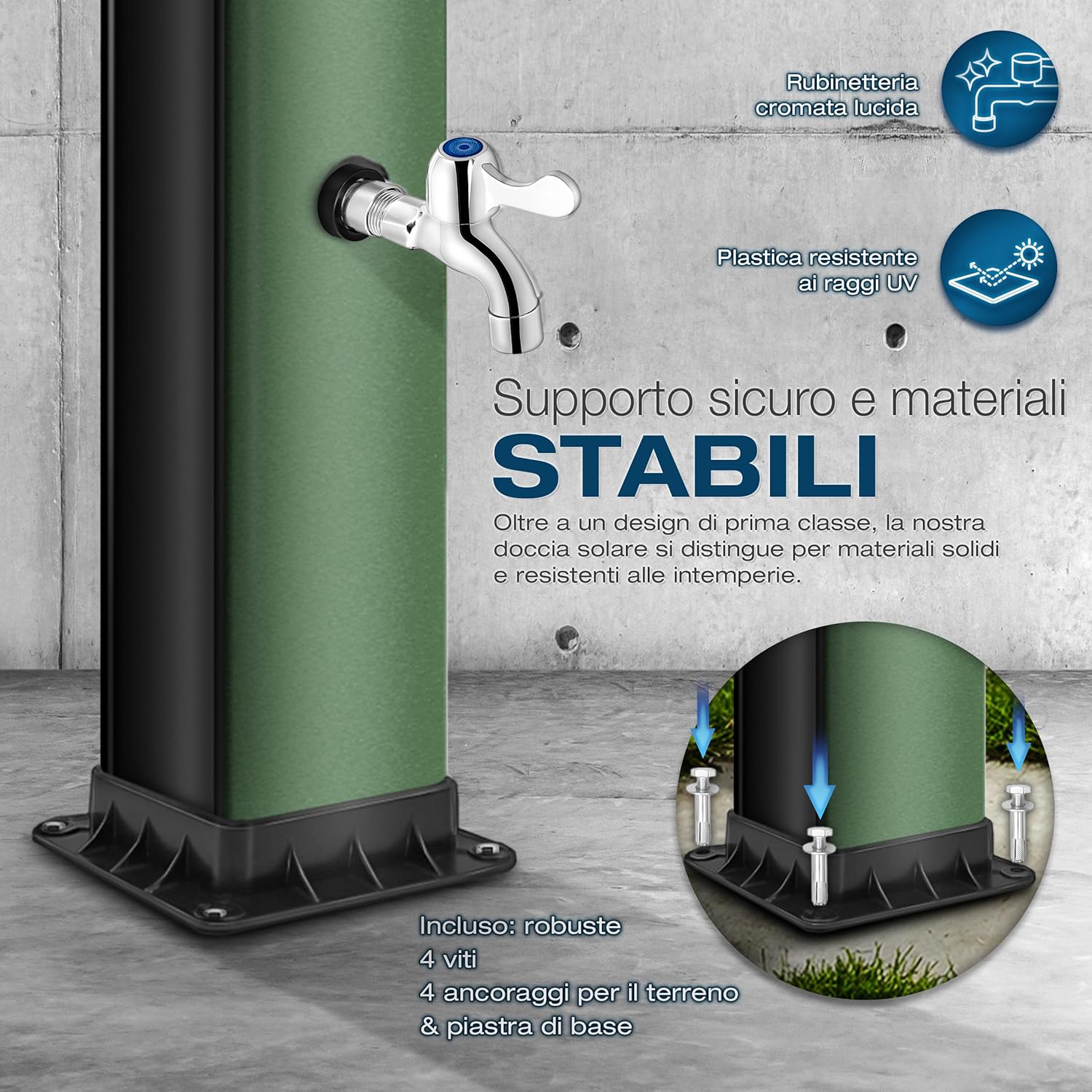 Thumbnail 3 de Tillvex Doccia Solare 40 L con Copertura