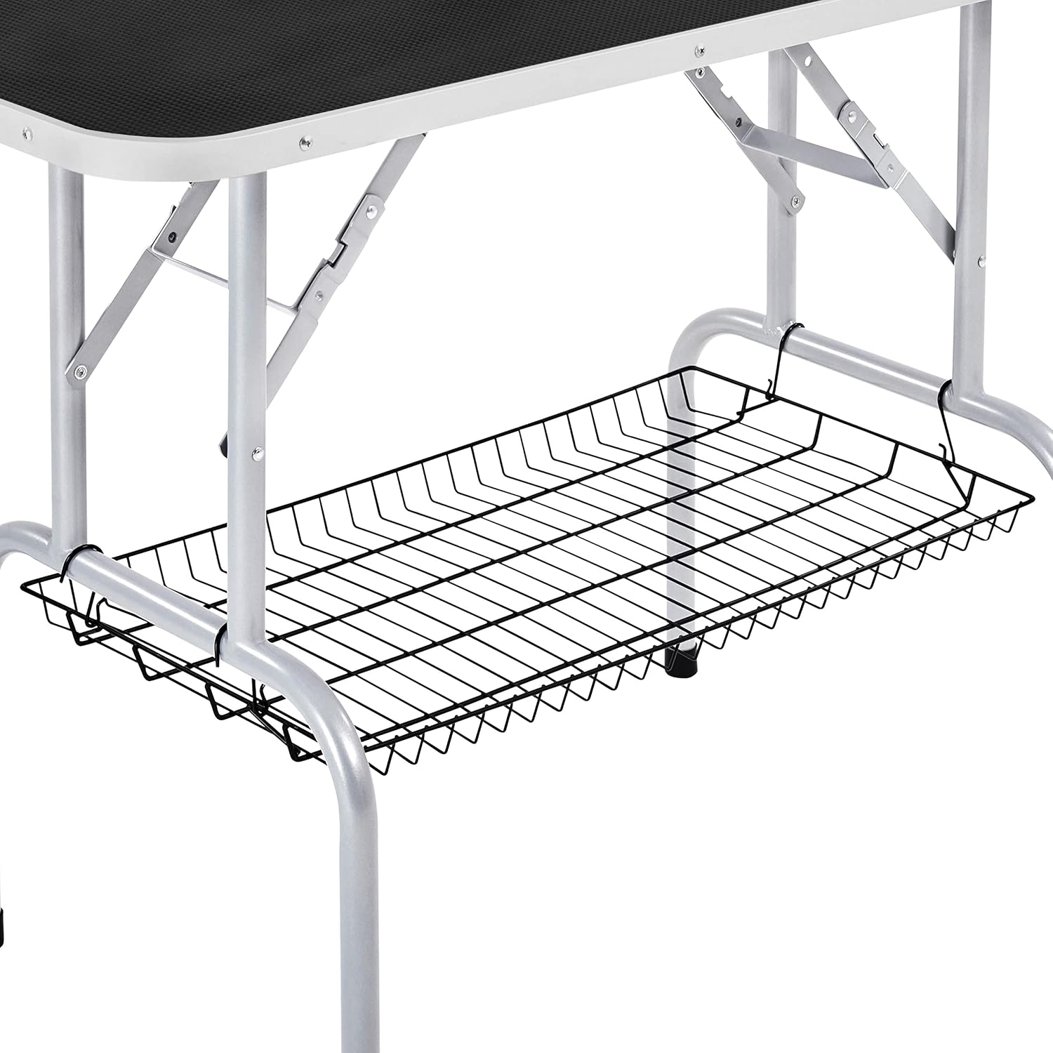 Thumbnail 3 de Yaheetech höhenverstellbarer Trimmtisch für große Hunde (118 x 60 x 177 cm) mit 2 Schlingen – klappbar, max. 120 kg