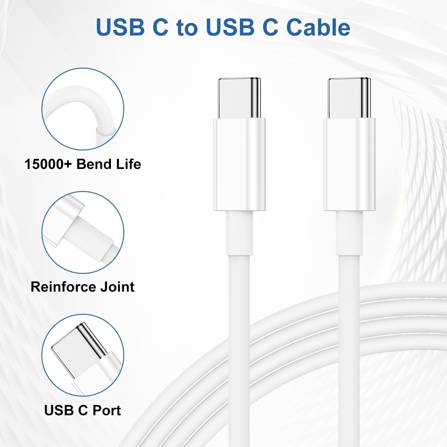 Thumbnail 3 de Samsung USB C Charger 1m cable and plug