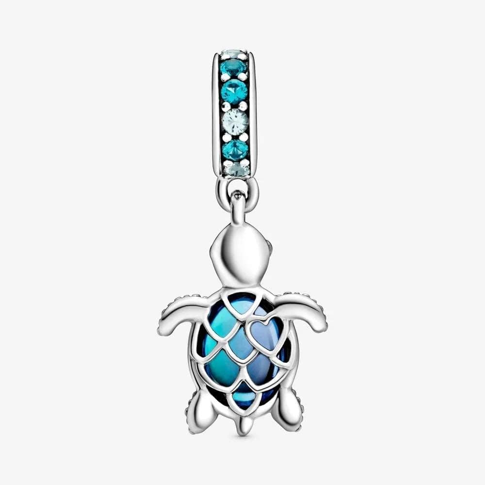 Thumbnail 3 de Pandora Meeresschildkröte Murano-Glas Charm