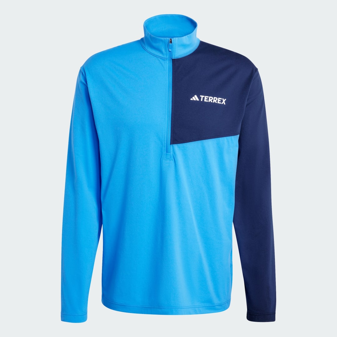 Detalle 2 de Camiseta manga larga Terrex Multi Climacool 1/2 Zip de Adidas