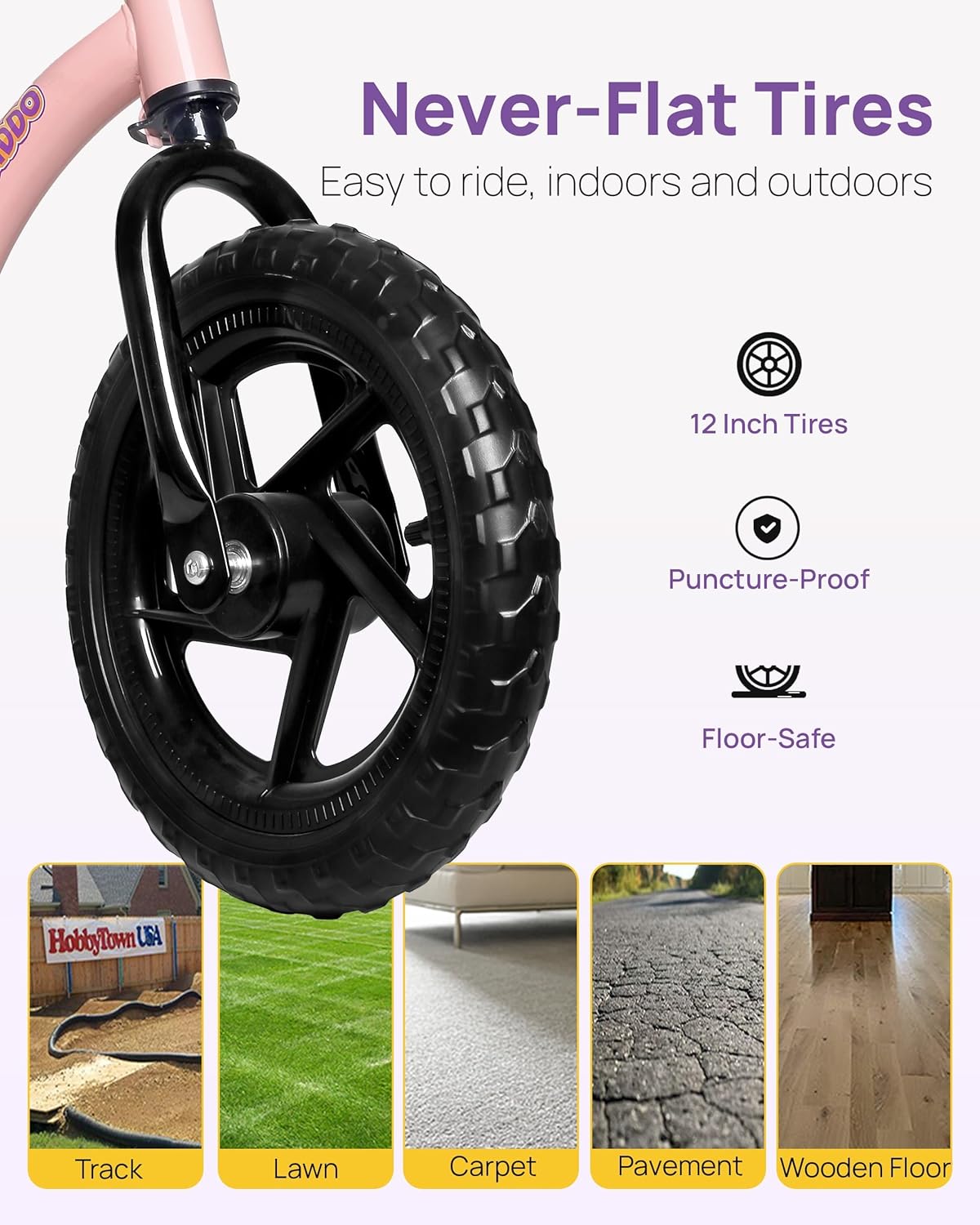 Thumbnail 5 de KRIDDO Toddler Balance Bike 24 Months