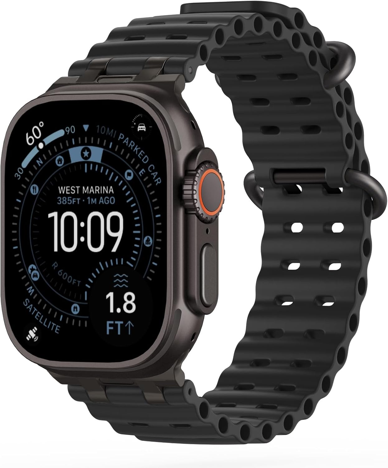 Detalle de TiMOVO Cinturino Ocean per Apple Watch 49 mm